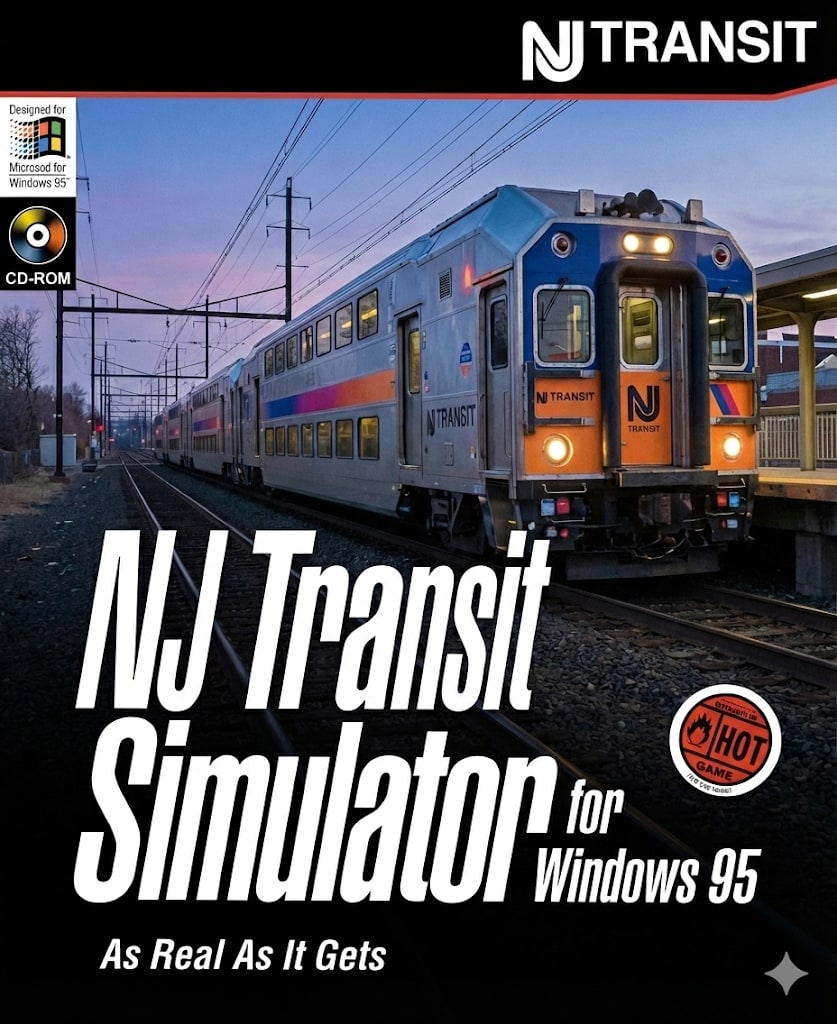 NJ Transit Simulator for Windows 95